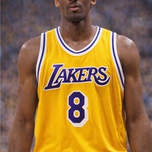 Kobe Bryant Lakers retirement game giveaway jersey size XL in NEW condition.